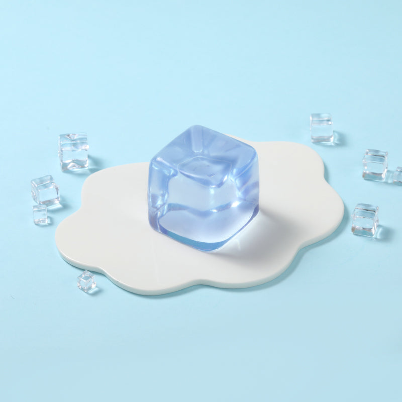 Giocattoli Antistress a Forma di Cubo di Ghiaccio, Palla Squeezable per Alleviar Giocattoli Antistress a Forma di Cubo di Ghiaccio, Palla Squeezable per Alleviar