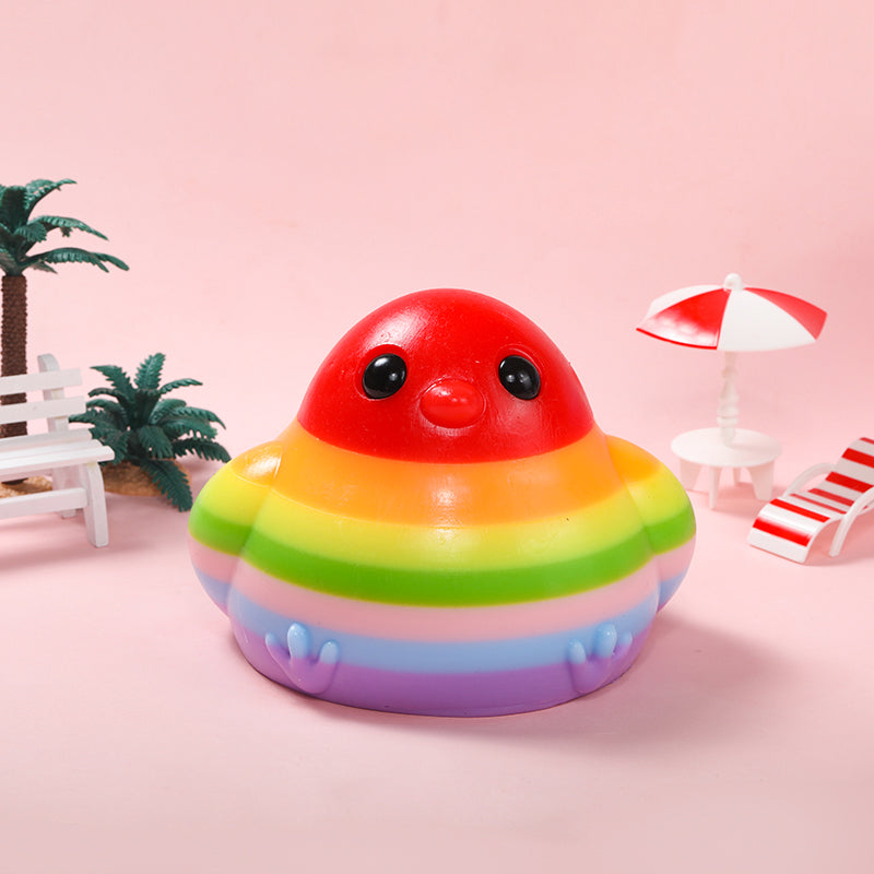 Rainbow Giant Squishy Toy Squishy Stress Ball Squishy Rainbow