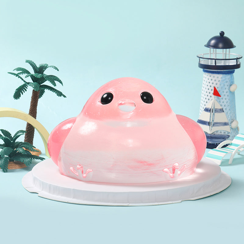 2100g Giant Crystal Pink Chicken Taba Squishy – FUFUSQUISHY