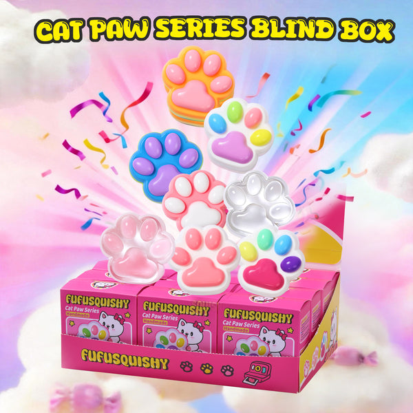 FUFUSQUISHY Cat Paw Squishy Blind Box
