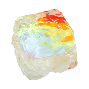 Rainbow Crystal Cube Squishy