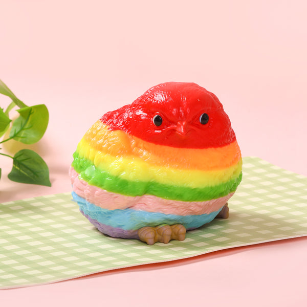 1600g Giant Rainbow Chicken Taba Squishy