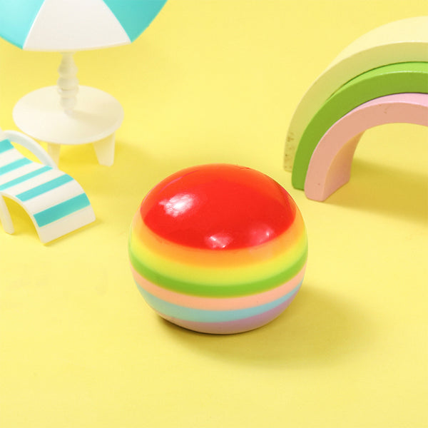 100g Rainbow Multilayer Ball Taba Squishy