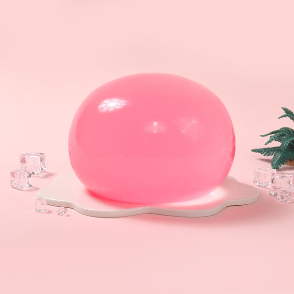 1600g Crystal Pink Ball Taba Squishy