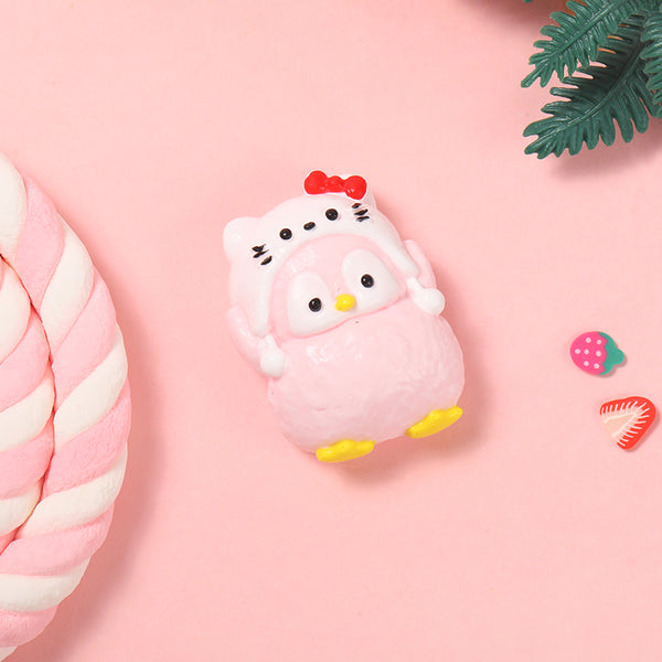 Cute Little Kt Head Penguin Taba Squishy