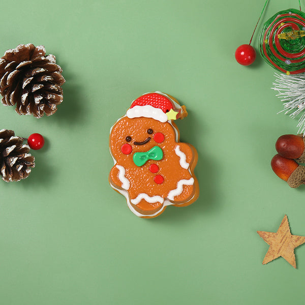 Gingerbread Man Taba Squishy