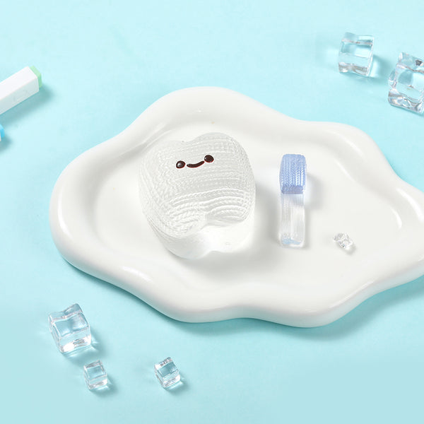 100g Crystal Tooth&Brush Taba Squishy