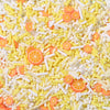 Orange Slice & Sprinkle Charm Mix for DIY Squishy Balls – 60g (2.12 oz) Bag