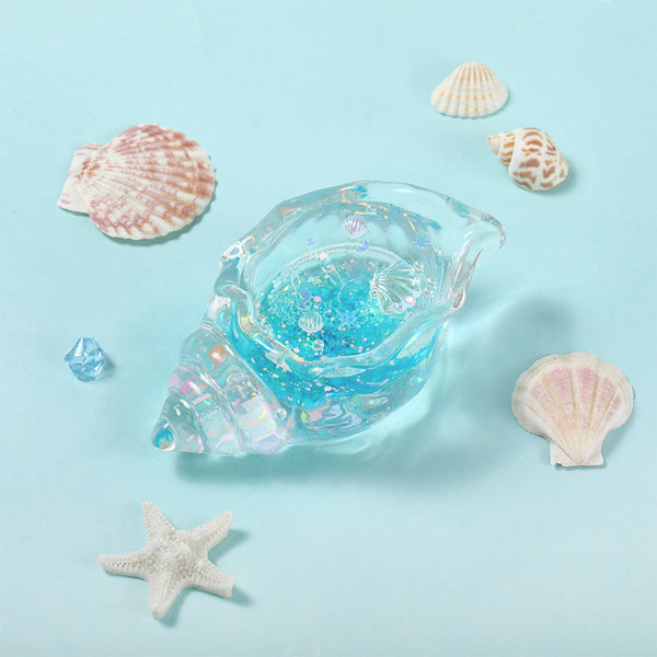 Blue Crystal Conch Taba Squishy