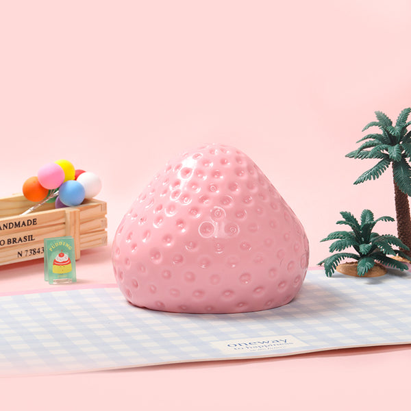 2100g Giant Pink Strawberry Taba Squishy