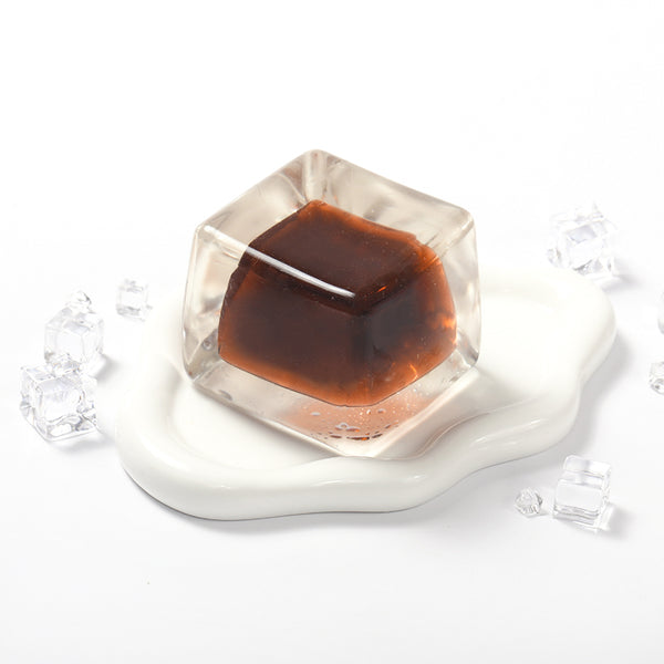 Crystal Brown Ice Cube Taba Squishy