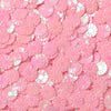FUFUSQUISHY Pink Flower Mini Charms for DIY Crafts & Squishy Ball Fillers – 60g Bag, 500+ Pieces