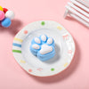 90g Blue Soft Cat Paw Taba Squishy