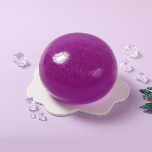 1600g Crystal  Purple Ball Taba Squishy