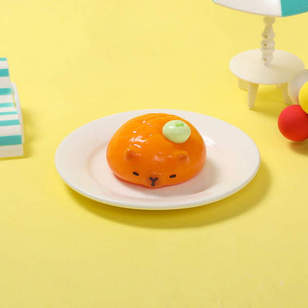 Orange Chubby Capybara Squishy