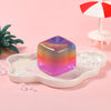 170g Crystal Rainbow Cube Taba Squishy