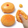 FUFUSQUISHY Yellow Pineapple Bun DIY Squishy Skin – Empty Shell Only, No Filling