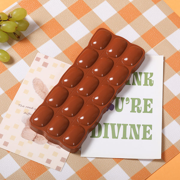 200g Round Chocolate Taba Squishy