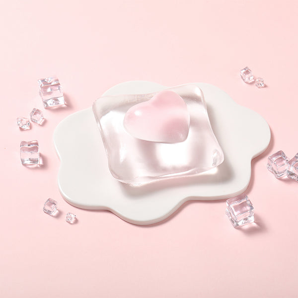 260g Crystal Pink Ice Pillow Taba Squishy