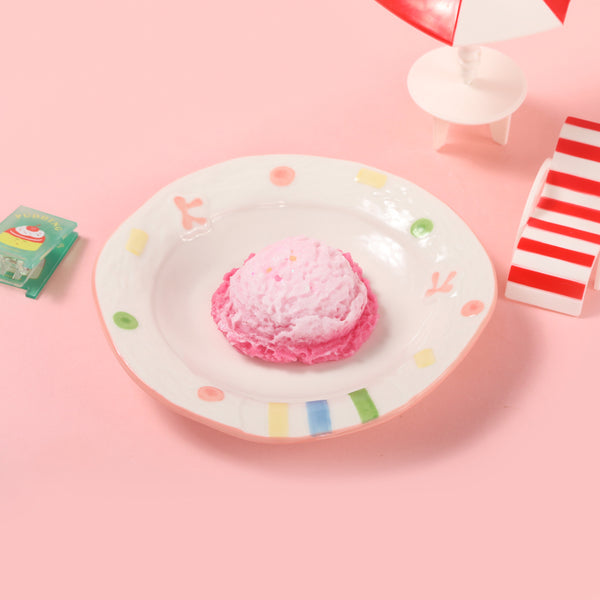 Charming Pink Ice Cream Taba Squishy