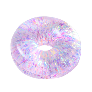 Purple Glow-in-dark Donut Squishy
