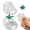 FUFUSQUISHY DIY Clear Tomato Squishy Skin with Free Sealing Glue – Mini Red Tomato Shell for Handmade Sensory Crafts