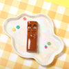 80g Dark Brown Tung Tung Sahur Taba Squishy