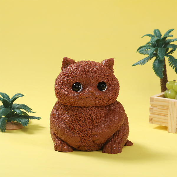 800g Giant Chocolate Cat Taba Squishy