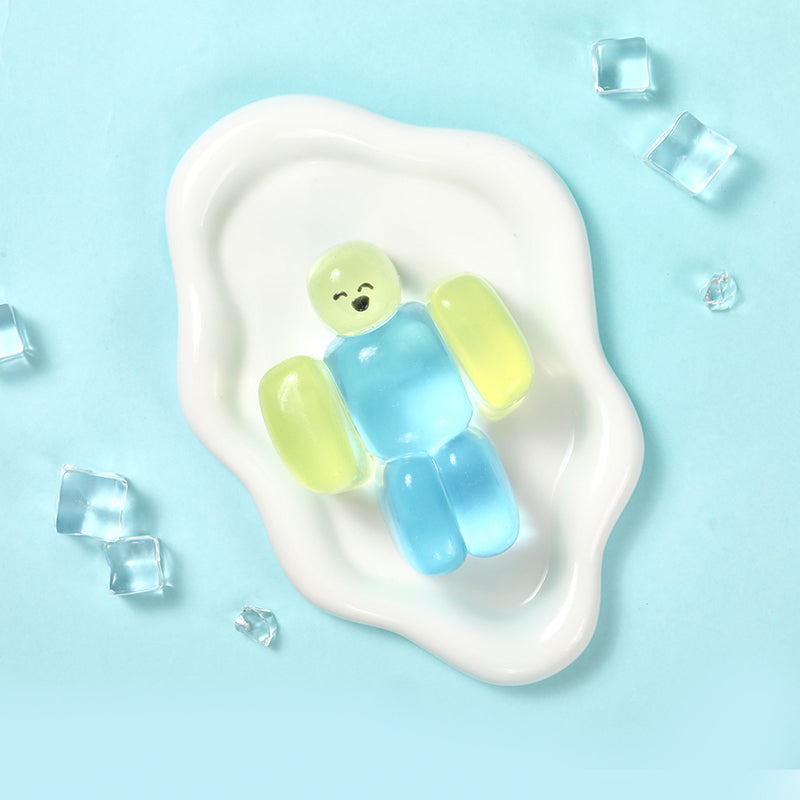 200g Crystal Yellow（split squishy) Noob Taba Squishy – FUFUSQUISHY