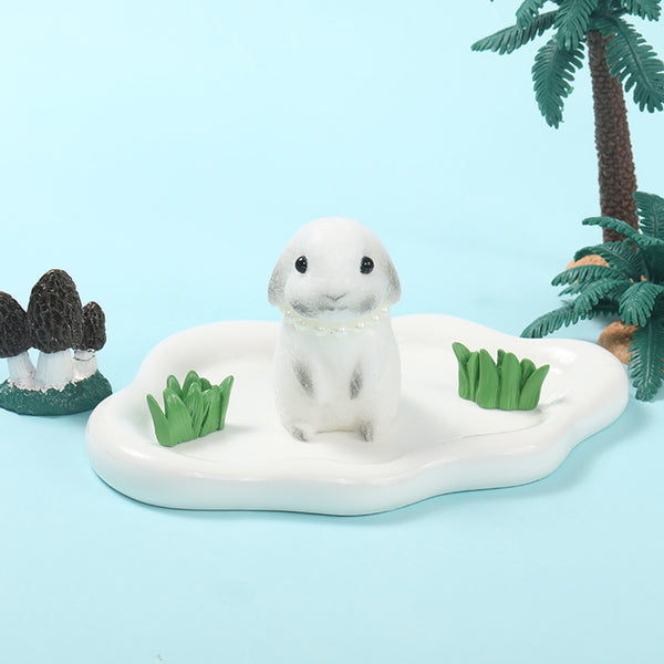 Cute Dark Bunny Taba Squishy
