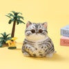 800g Giant Gray Stripes Cat Taba Squishy