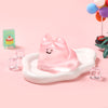 250g Crystal Pink Smile Bunny Taba Squishy