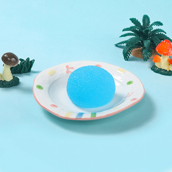 180g Light Blue Lychee Ball Taba Squishy