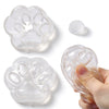 FUFUSQUISHY Large Cat Paw Squishy Skin with Free Sealing Glue – DIY Squishy Making Accessory