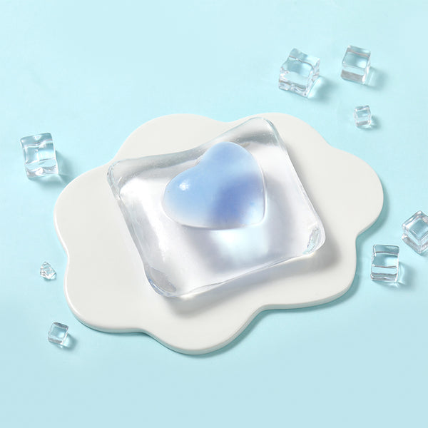 260g Crystal Blue Ice Pillow Taba Squishy
