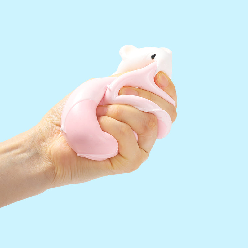 Pink Bunny Puff Taba Squishy – FUFUSQUISHY
