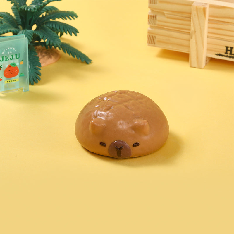 Chubby Brown Capybara Taba Squishy – FUFUSQUISHY