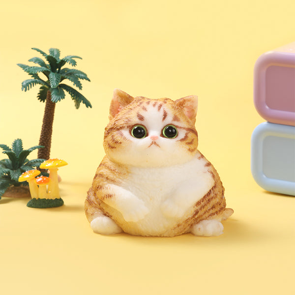 800g Giant Yellow Stripes Cat Taba Squishy