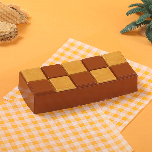 175g Golden Grid Dubai Chocolate Taba Squishy