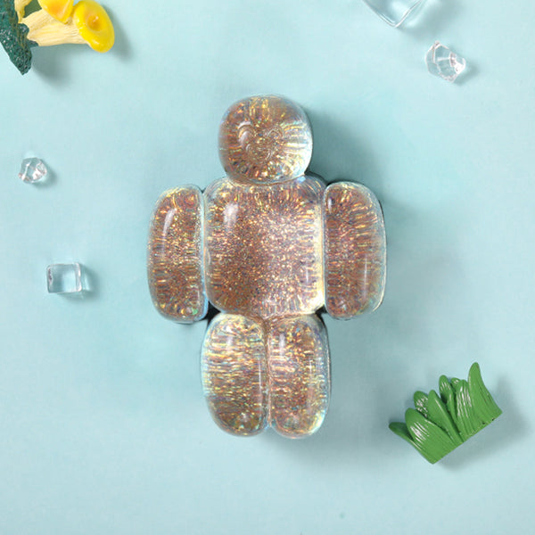 200g Crystal Sparkling Yellow Noob Taba Squishy