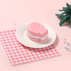 Pink Macaron Swirled Taiyaki Taba Squishy