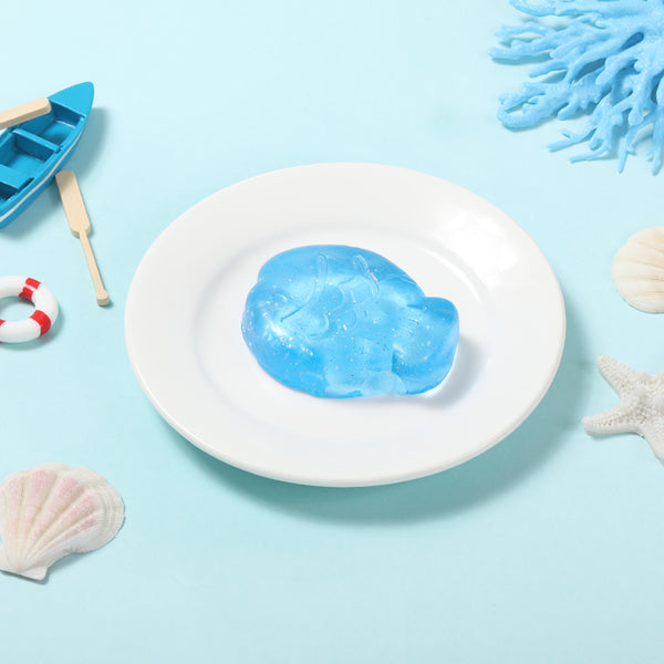 Blue Crystal Fish Taba Squishy
