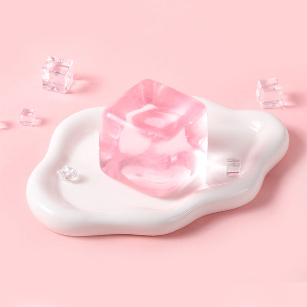 170g Crystal Pink Ice Cube Taba Squishy