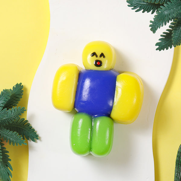 200g Split-type Roblox Noob Taba Squishy
