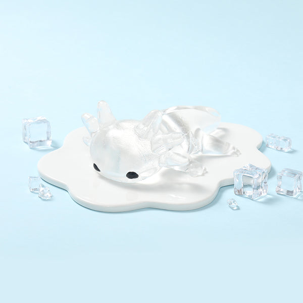 Crystal Axolotl Taba Squishy