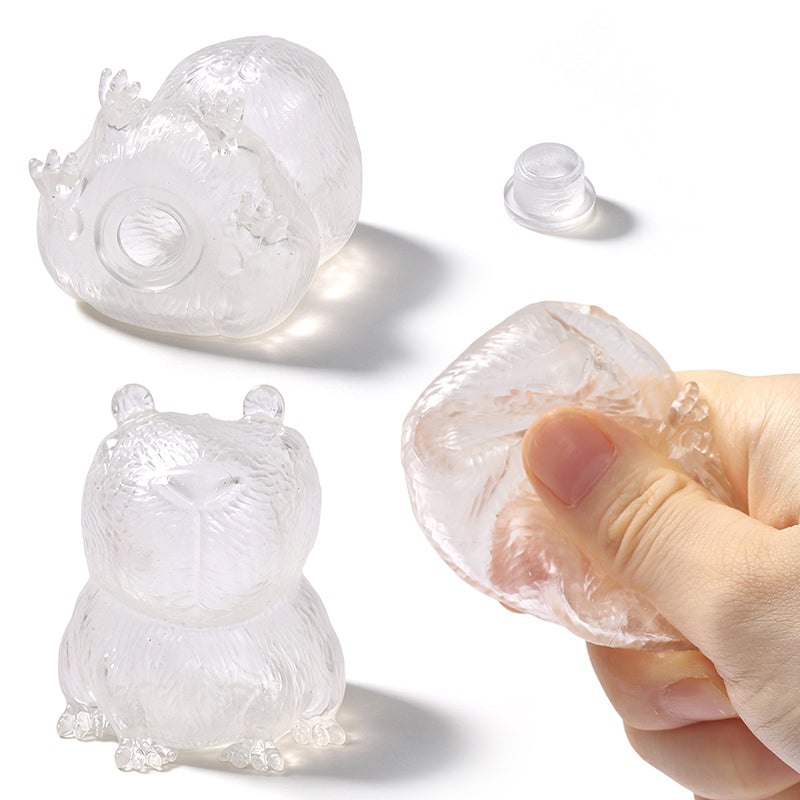 FUFUSQUISHY DIY Capybara Squishy Skin with Free Sealing Glue – Cute Ca
