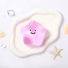 180g Crystal Purple Transparent Smiley Star Taba Squishy