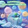FUFUSQUISHY Earth Planet Squishy Treasure Dig Kit