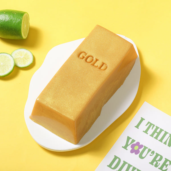 800g Gold Brick Squishy