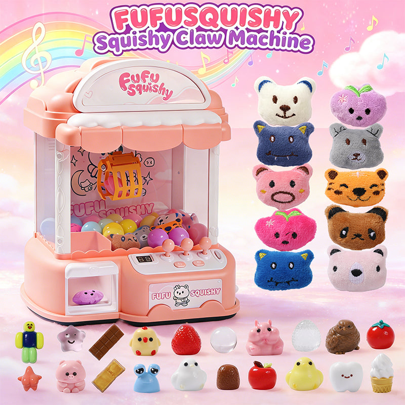 FUFUSQUISHY Claw Machine For Kids Squishy Vending Machine
